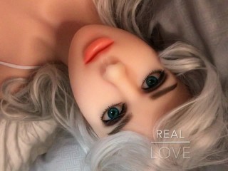 Real Doll Squeeky Quickie Mouth Fuck. BJ