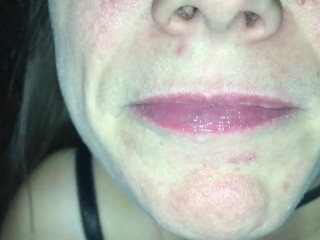 Cum play with retainer.