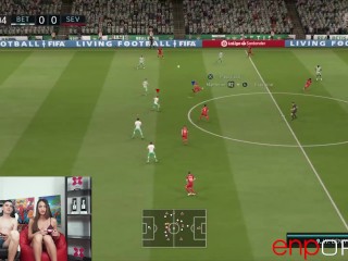 (Porn)Gameplay Fifa 19 | Jordi ENP vs Lucía Nieto | Final Feliz