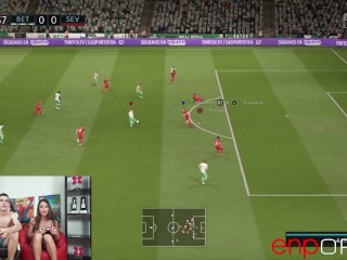 (Porn)Gameplay Fifa 19 | Jordi ENP vs Lucía Nieto | Final Feliz