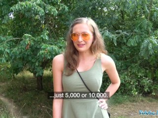 Public Agent Hot 19 year old fuck makes perfect boobs bounce