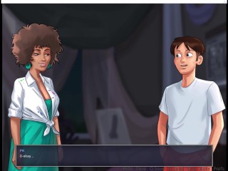 SummerSaga PK and Miss Ross Sex in the school Art Room