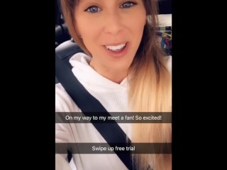 Cherie DeVille fuck a fan contest winner pounds her on Snapchat