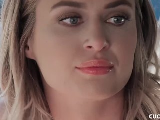 Blonde Pornstar Natalia Starr Fucks Her Dealer and Cucks Her Boyfriend