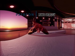 Jessica Rabbit Reverse Cowgirl [5K VR Hentai]