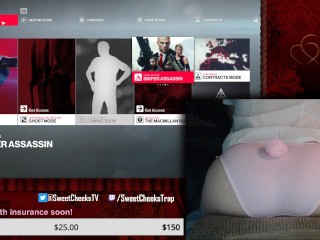 Sweet Cheeks Plays Hitman