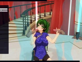 [CM3D2] - Fire Emblem Hentai, Lyn And Camilla Pleasure Each Other And A Man