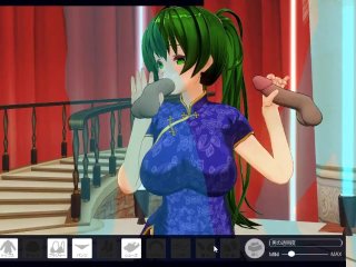 [CM3D2] - Fire Emblem Hentai, Lyn And Camilla Pleasure Each Other And A Man