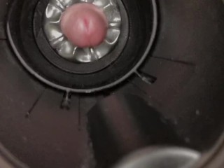 First time using Fleshlight Launch with the Quickshot | 5 cumshots in a row