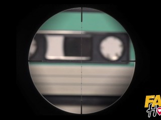 Fake Hostel Hitman comes to take out sexy mature landlady