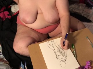 Boobs Ross — Fictional Character Speed Draw 1