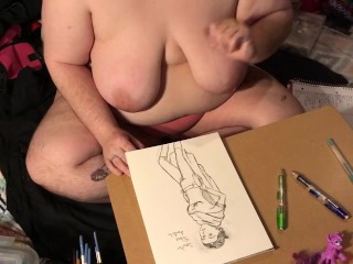 Boobs Ross — Fictional Character Speed Draw 1