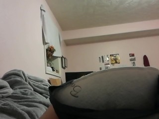 Pillowhump in White Panties & Nightgown