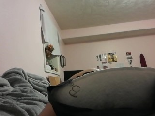 Pillowhump in White Panties & Nightgown