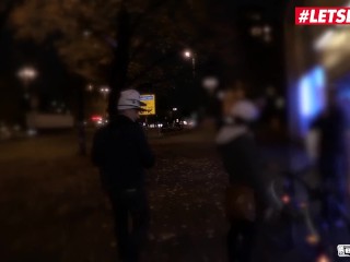 LETSDOEIT - German Vanda Angel Rides A Big Cock In The Bus