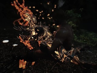skyrim Female monster Spriggan Matron porn