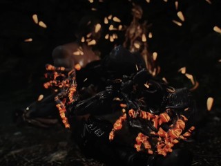 skyrim Female monster Spriggan Matron porn