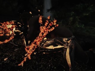 skyrim Female monster Spriggan Matron porn