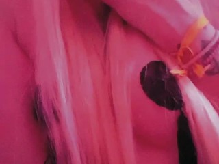 nipple tassels on my little tits