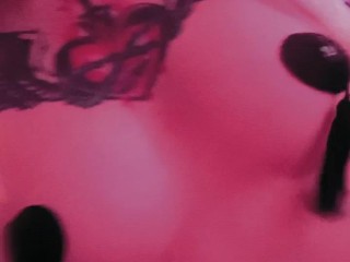 nipple tassels on my little tits