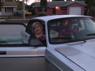 ssbbw ivy davenport bounces car with betty jetson bbw