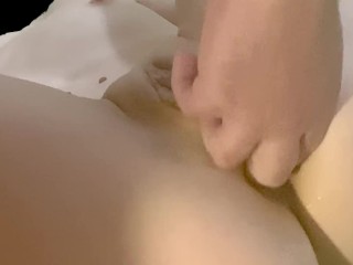 It hurts, it's not that hole!  - painful anal with ending in the ass