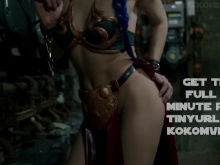 Latex Slave Leia Fucked by Droid (tinyurl.com/KokoManyVids)