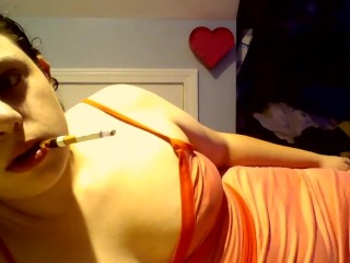 Smoke Up! - Big Lips, Smoking Fetish