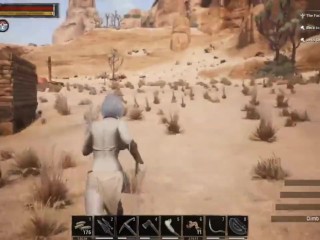 Messing around with Conan Exiles sexual Mods Episode 4  Sexy Albino