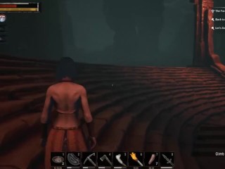 Messing around with Conan Exiles sexual Mods Episode 4  Sexy Albino