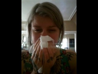 AM Allergies Sneezing & Nose Blowing