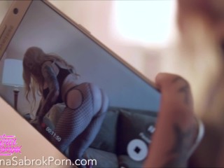 Sabrina Sabrok Huge tits flashing in public