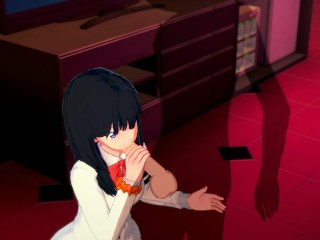 SSSS. Gridman - THICC Rikka Takarada 3D Hentai