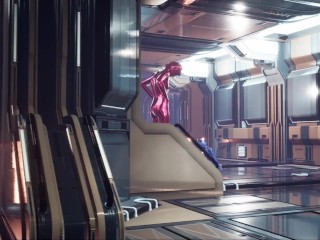 (Unreal Engine Animation) Sentient Nanobot Slime Girl