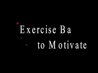 Exercise Ball Made to Motivate- Dani Sorrento trailer