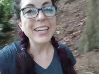 Watch my Ass As I Pee In The Woods