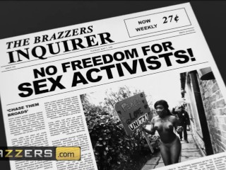 Brazzers - Ebony hippie Kiki Minaj loves anal
