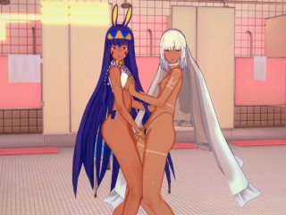 FATE GO HENTAI ALTERA AND NITOCRIS LESBIAN SEX