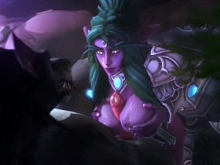 Tyrande Whisperwind (Animation Compilation)