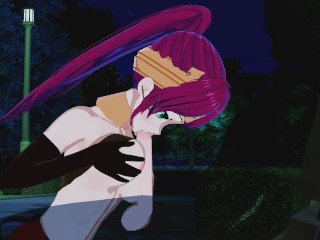 RWBY - Pyrrha Nikos 3D Hentai