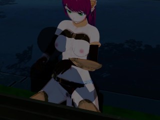 RWBY - Pyrrha Nikos 3D Hentai