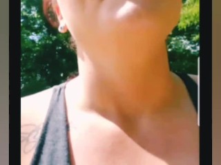 CoyWilder - live stream Squirting on a busy hiking trail