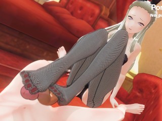 Fire emblem three houses Hentai Edelgard hentai footjob bunny outfit