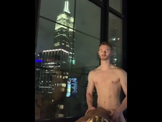 Instagram Fitness Model Gets Her Big Ass Fucked on NYC Rooftop (Public!)