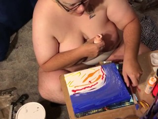 The Joys of Acrylic Painting With Boobs Ross - Ep 1