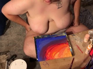 The Joys of Acrylic Painting With Boobs Ross - Ep 1
