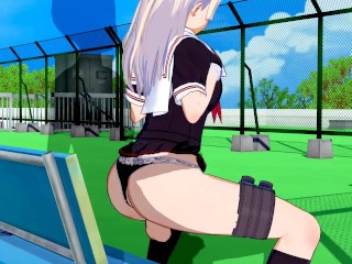 Kantai Collection - Yuudachi (Kai Ni) 3D Hentai