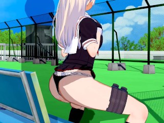 Kantai Collection - Yuudachi (Kai Ni) 3D Hentai