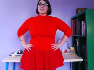 Slutty Velma solves her orgasm Quickie