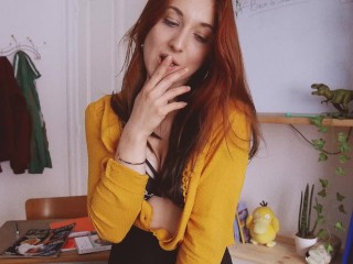 BACKTOSCHOOL2019 JOI - Teacher caught you reading a porn mag - Madelaine Rousset